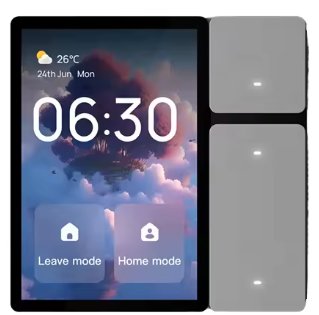 [NEXSC-B-3.5] 3.5 inch Smart Control Panel Mini – 3-Gang Relays & Built-in IR