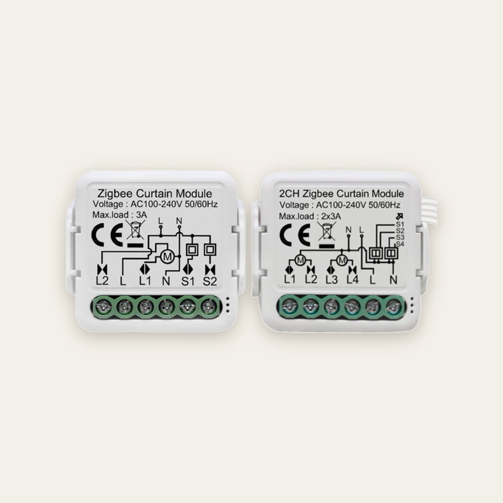 [NEXRE-1C-Z] Zigbee Curtain Switch Module – 1 Channel