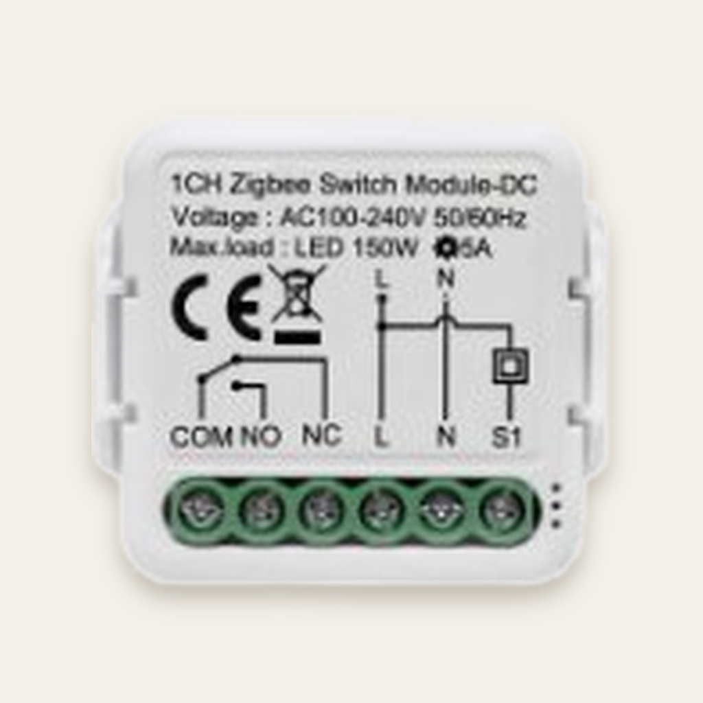 [NEXRE-DC-Z] وحدة تلامس جاف Zigbee أحادية – للربط مع الأنظمة الأخرى