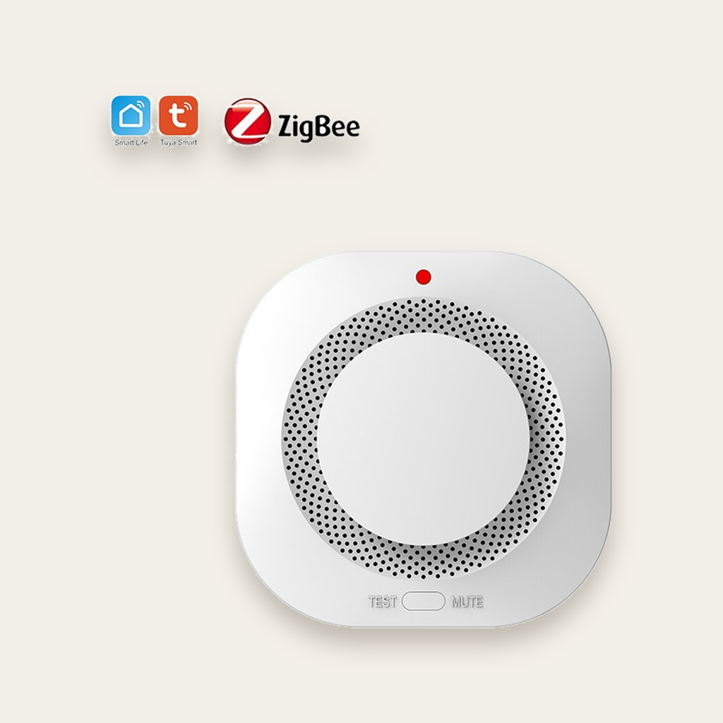 [NEXSEN-SG-Z] كاشف دخان ذكي Zigbee – ببطاريتين AA