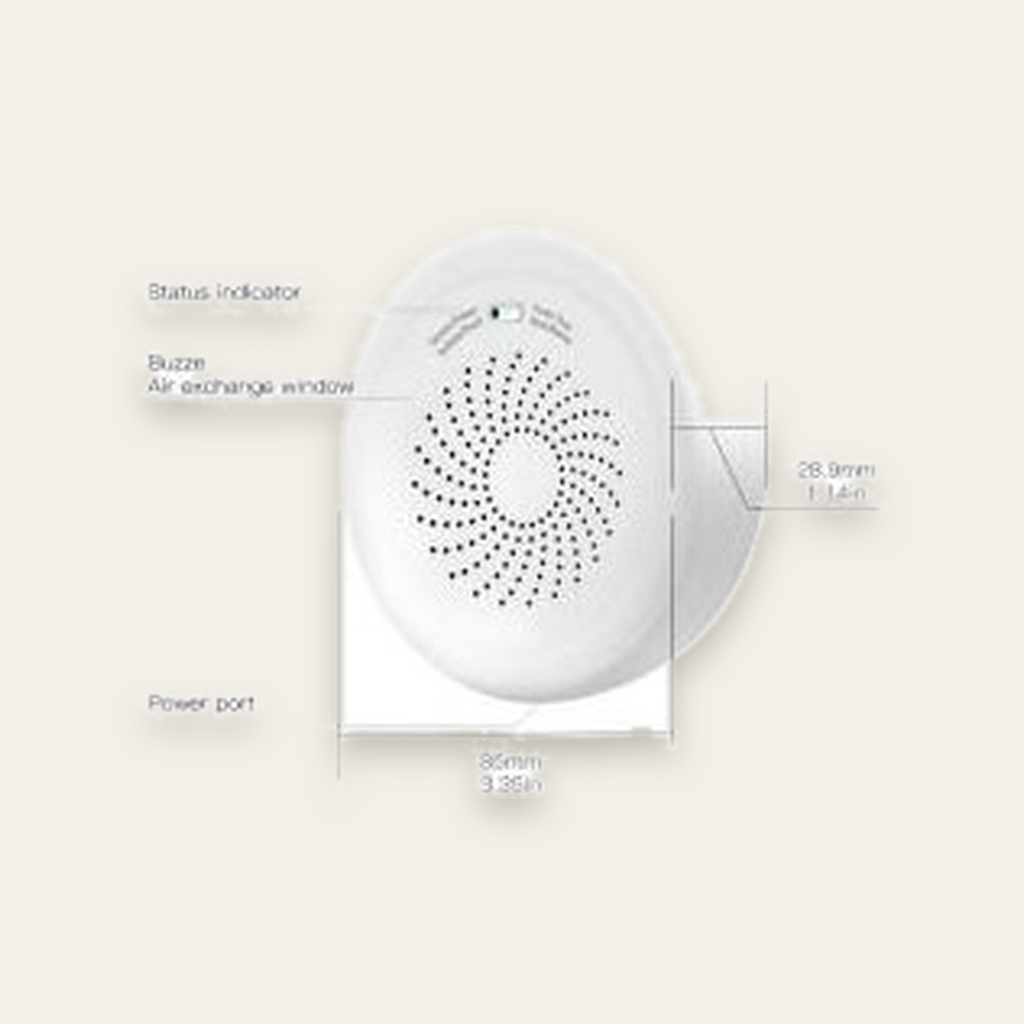[NEXSE-GG-Z] Zigbee Gas Leakage Detector – Natural Gas