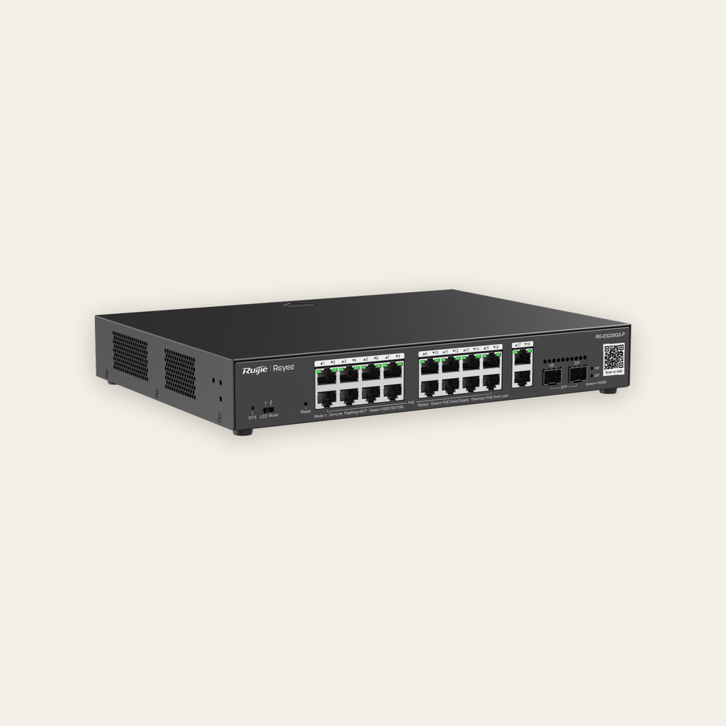 [RG-ES220GS-P] Reyee  Gigabit Managed PoE+ Switch